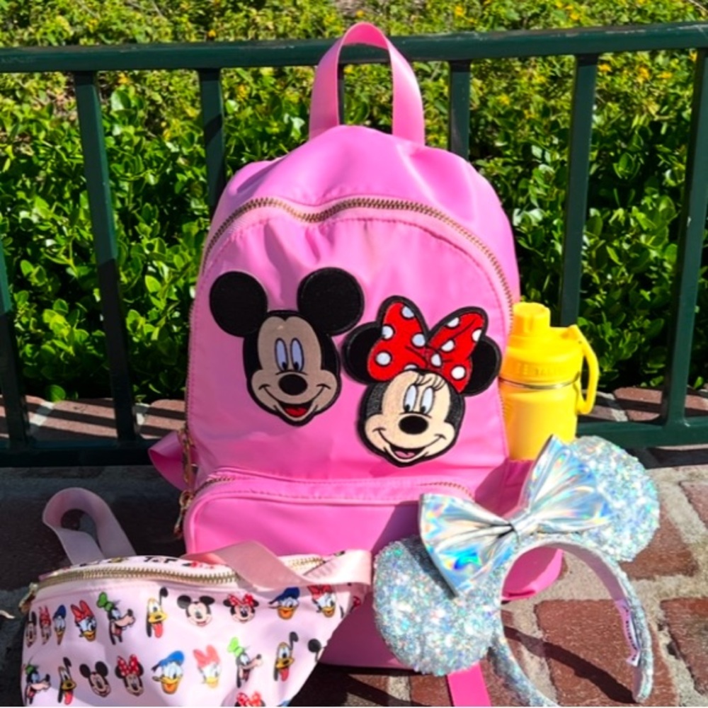 Stoney Clover Lane x Target Backpack with Mickey/Minnie Patches